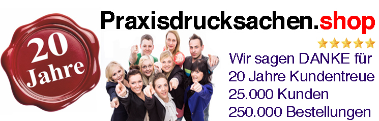 20 Jahre  Praxisdrucksachen.shop