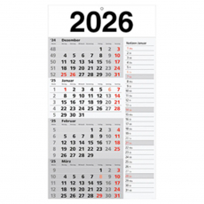 4-Monats-Wandkalender 2026