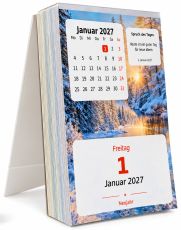 Abreiskalender 2027 365 Blatt