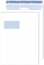 250 Briefkuverts DIN C4 der Spitzenklasse mit Fenster (blanco)