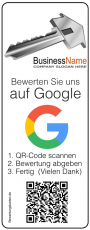 1.000 Aufkleber für GOOGLE-Bewertungen