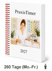 PraxisTimer 260 Seiten für 2027 (ideal für Einzelpraxen)
