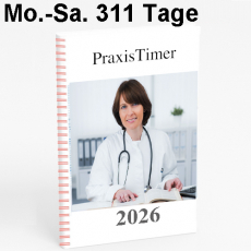 PraxisTimer 311 für 2026 (für max. 4 Ärzte/Behandler)