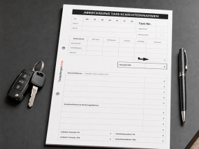 Taxischichtabrechnung