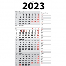 4-Monats-Wandkalender 2023
