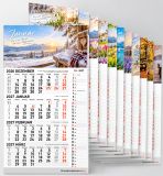 4-Monats-Wandkalender 2027 Superdesign