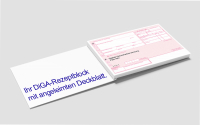 Deckblatt angeleimt bei DiGA-Rezeptblöcken (upgrade)
