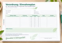 Verordnungen DIN A5, einfach