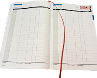 Reservierungsbuch 2026 GastroTimer XXL mit 730 Seiten als Buchbindung