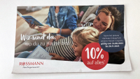 Rossmann 10% Rabatt-Couponheft GRATIS (ab 29,00 EUR Bestellwert)