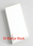 500 Kellnerblöcke mit je 50 Blatt (extra leicht)