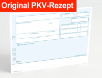 Rezeptvordrucke PKV, blau, z.B. für Impstoffanforderung oder Eigenbedarf (Kleinstmenge) 100er-Pack
