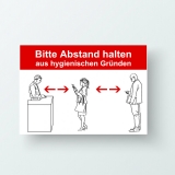 Hygienetipps Plakate und Tresenaufsteller