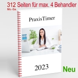 PraxisTimer 312 für 2023 (für max. 4 Ärzte/Behandler)