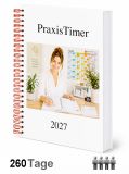 PraxisTimer 260 Seiten für 2027 (für 4 Behandler)