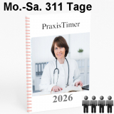 PraxisTimer 311 für 2026 (für max. 4 Ärzte/Behandler)