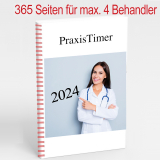 PraxisTimer 365 für 2024 (für max. 4 Ärzte/Behandler)