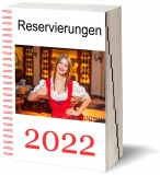 Reservierungsbuch 2022 GastroTimer 365 Seiten