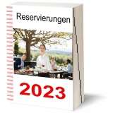 Reservierungsbuch 2023 GastroTimer mit 365 Seiten