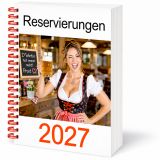 Reservierungsbuch 2027 GastroTimer mit 365 Seiten
