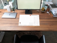 Schreibtischunterlage DIN A3 für 2026 mit Ihrer Datei oder Logo