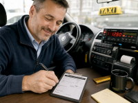 Taxischichtabrechnung