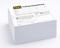 1.000 Taxiquittungen A6 (16 Blöcke mit 65 Blatt)
