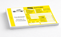 Taxiquittung (mit Ihrem Firmeneindruck)