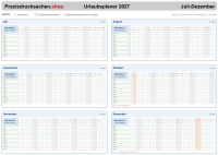 Urlaubsplaner 2027