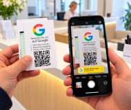 QR-Code auf Terminzettelrückseite zur Google-Bewertung (upgrade)